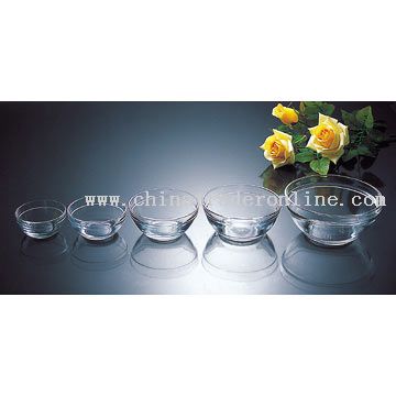 Glass Bowl Set from China